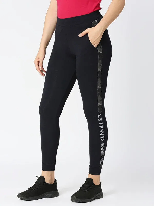 Women Navy Solid Joggers - COMBAT WILD-GC-NY