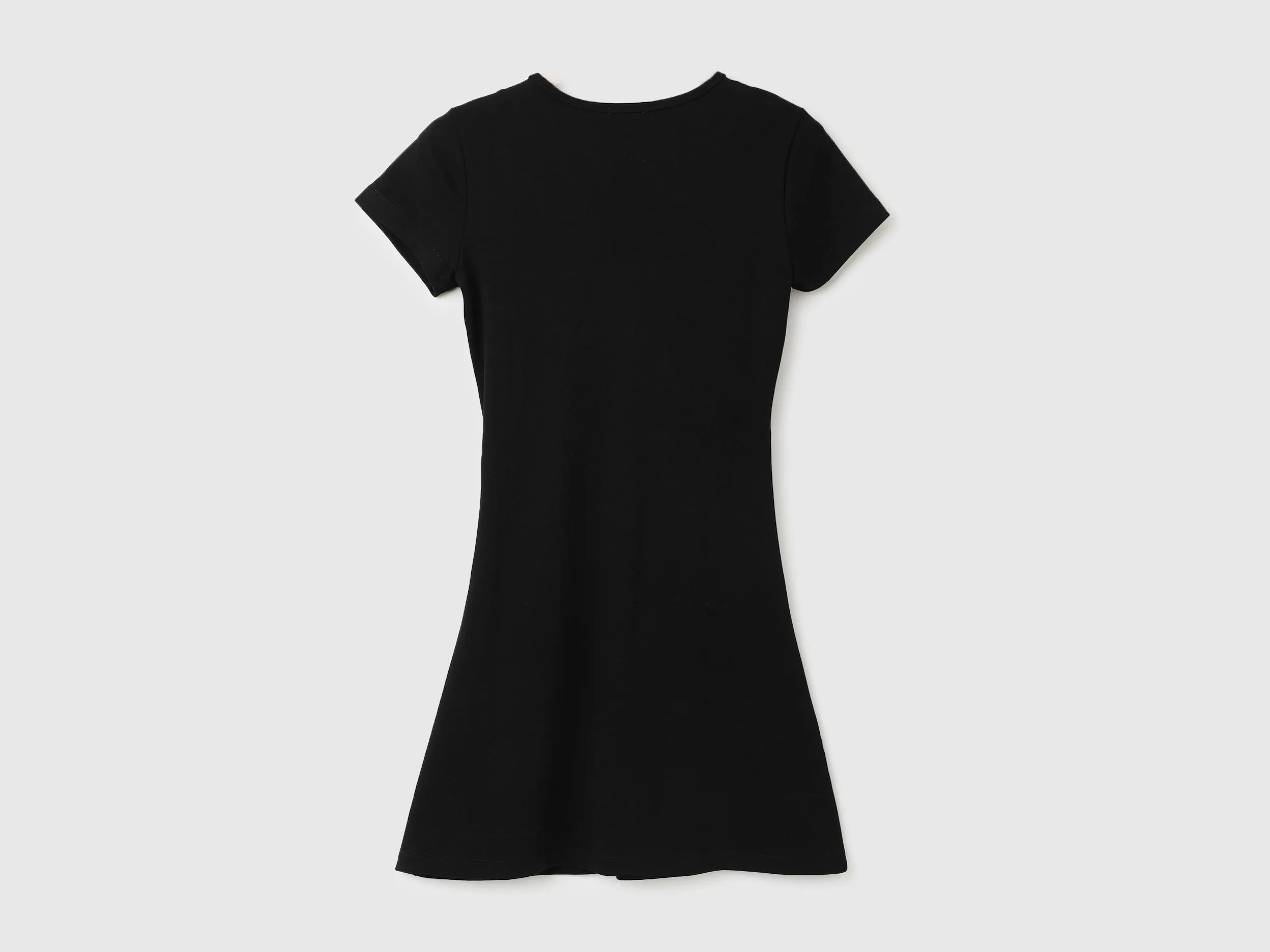 Women Solid V-Neck Dress