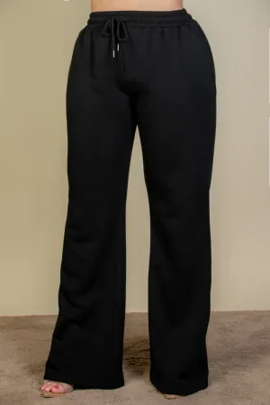 Womens Bootcut Sweatpants W/Drawstring and pockets
