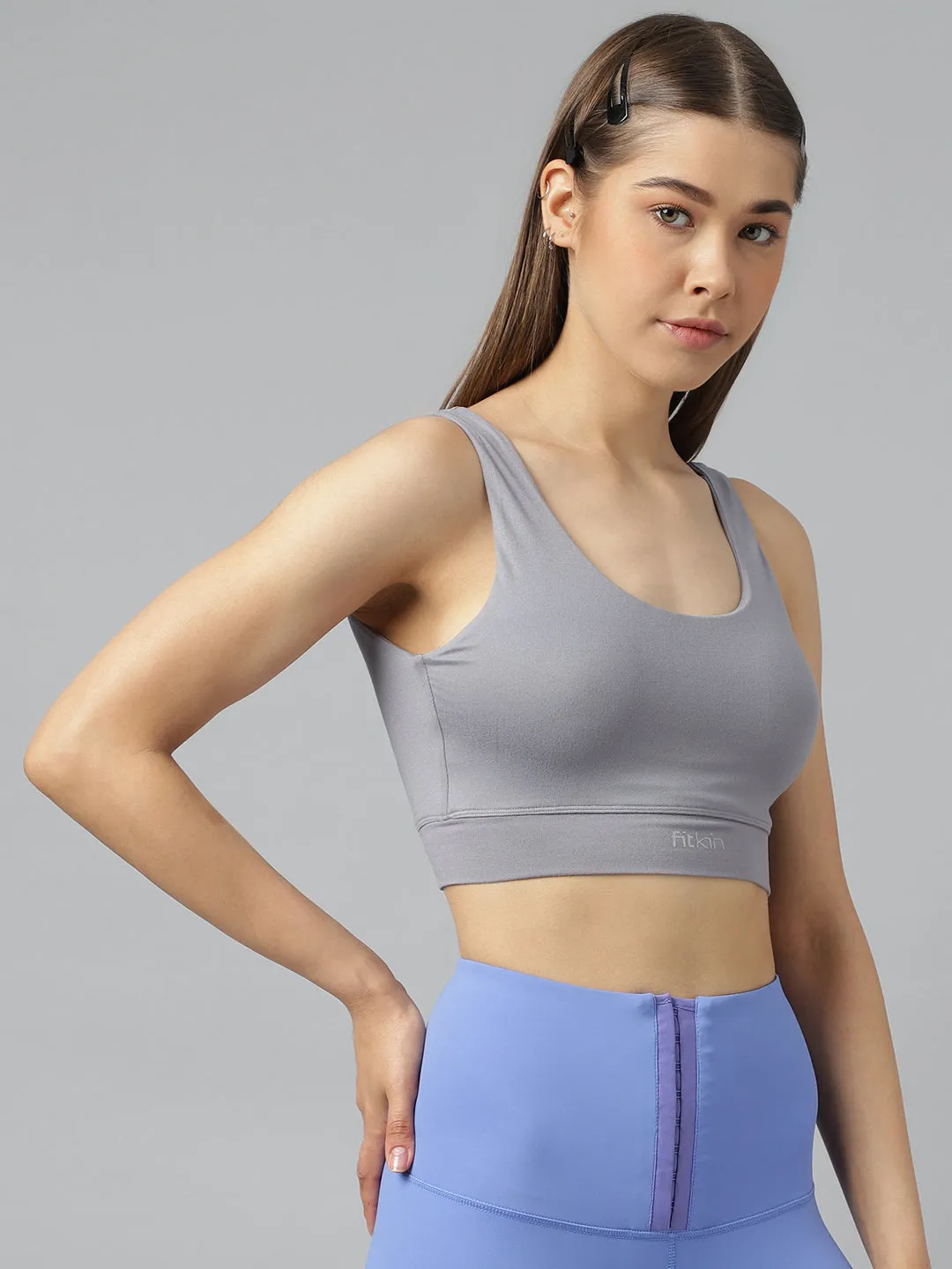 Women's crop tank sports bra