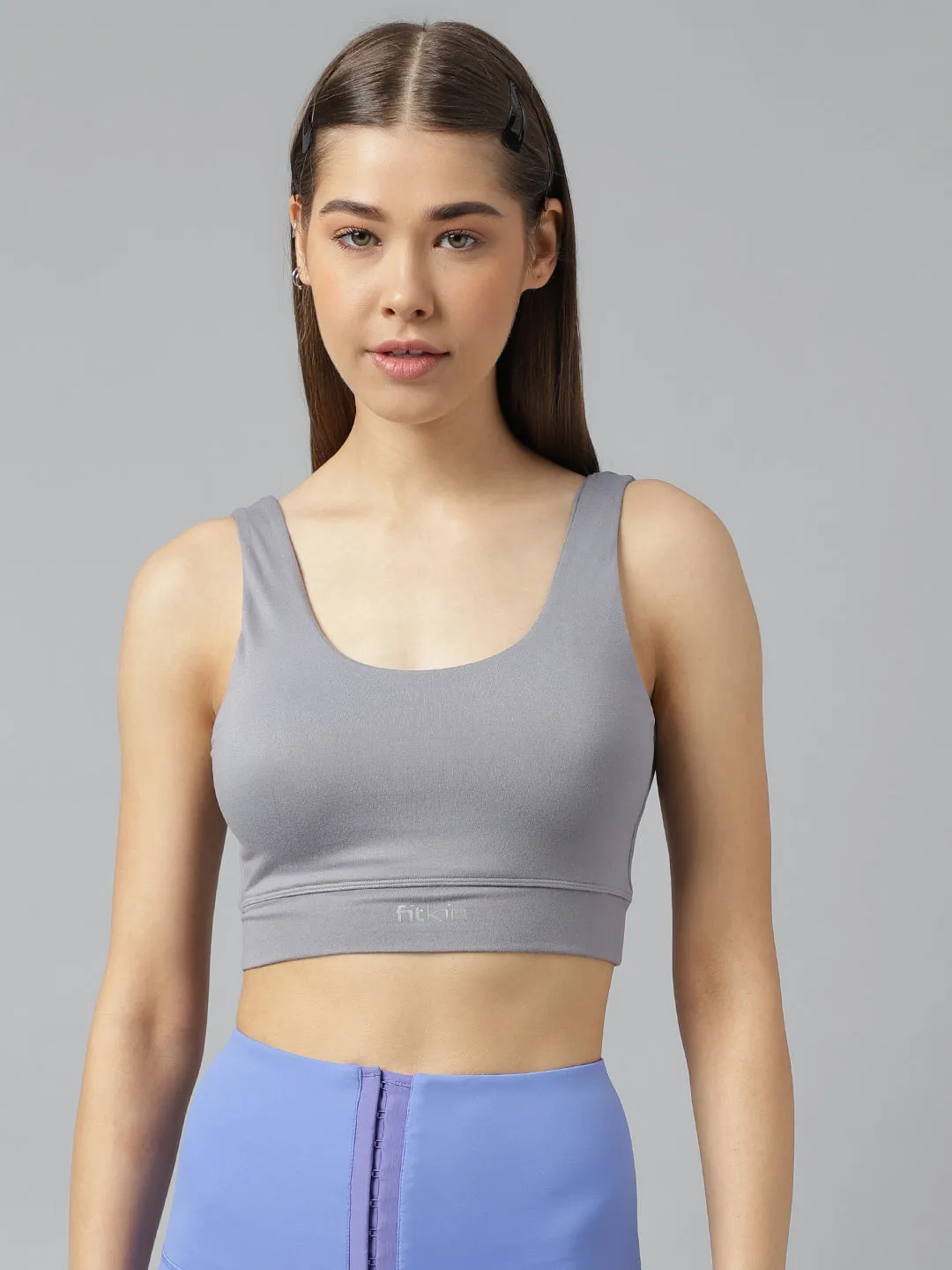 Women's crop tank sports bra