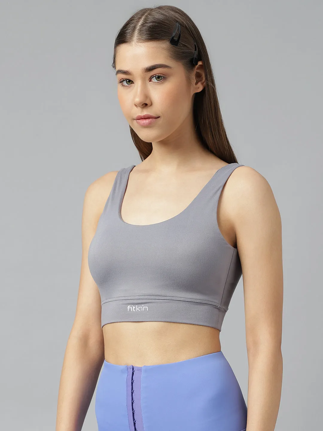 Women's crop tank sports bra