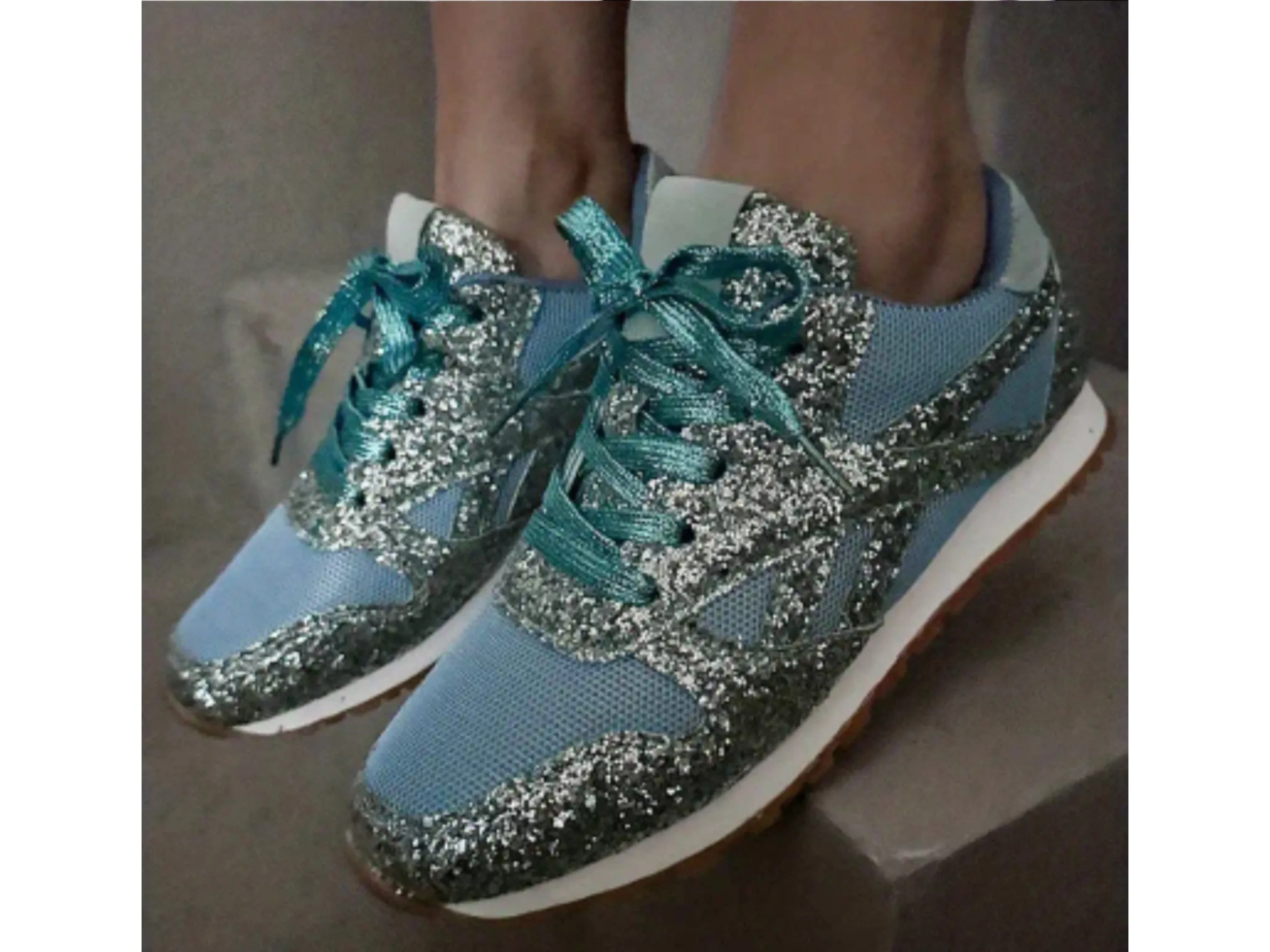 Women's Glitter Sequins Sports Shoes