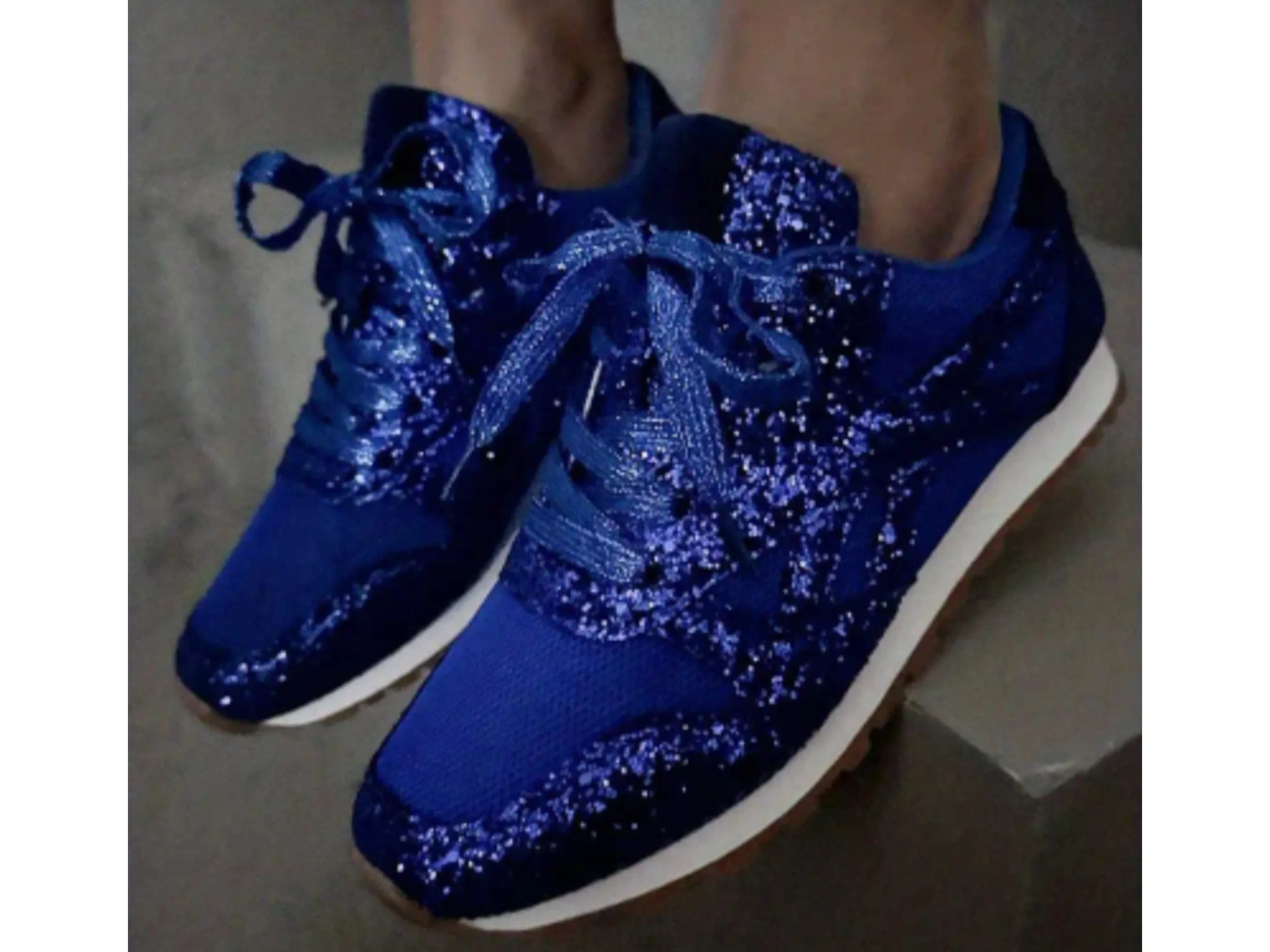 Women's Glitter Sequins Sports Shoes