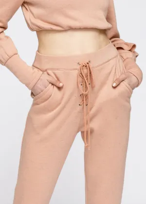 Women's Peplum Sweatpants