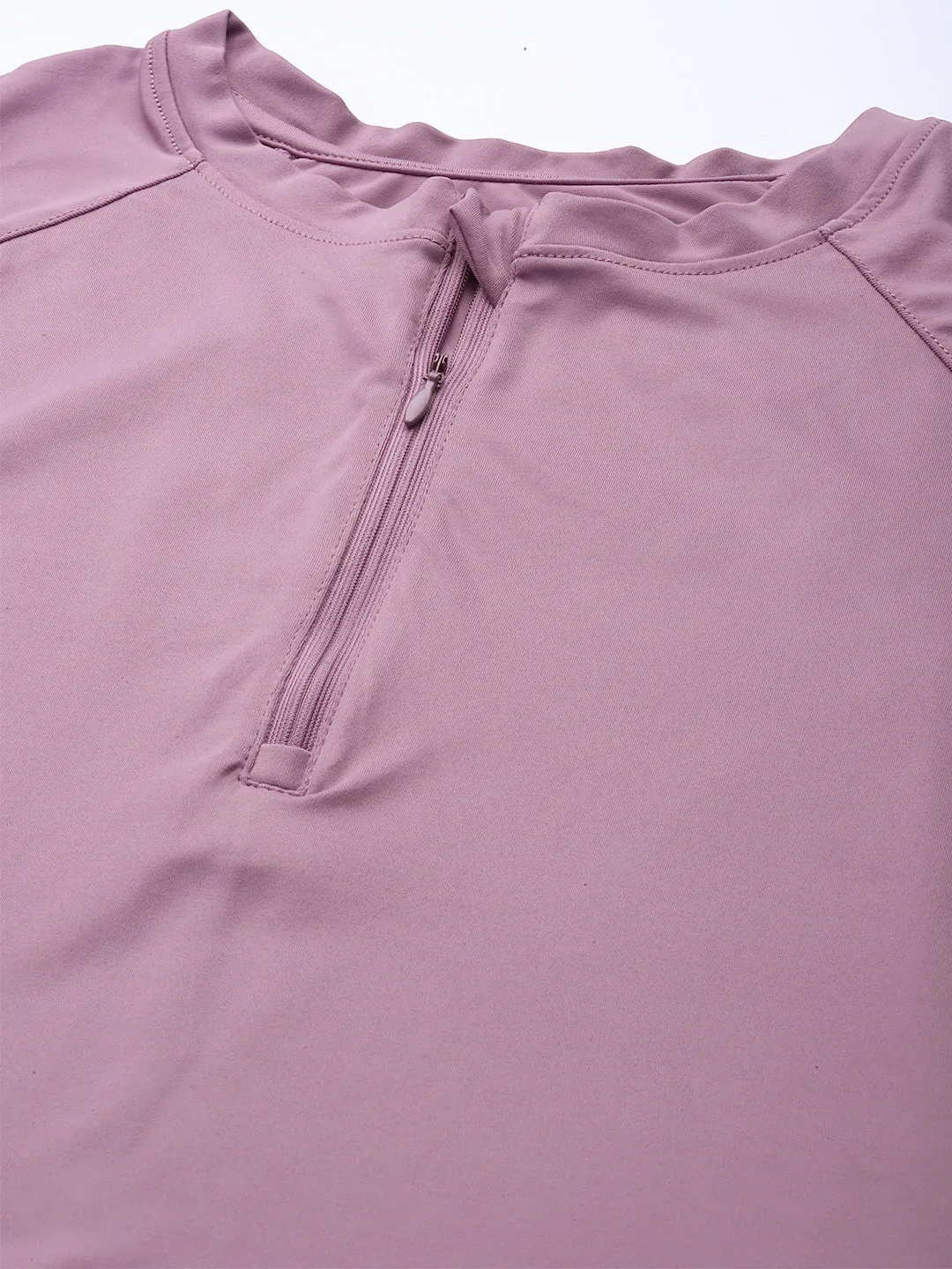 Women's Slim Fit Lavender T-shirt