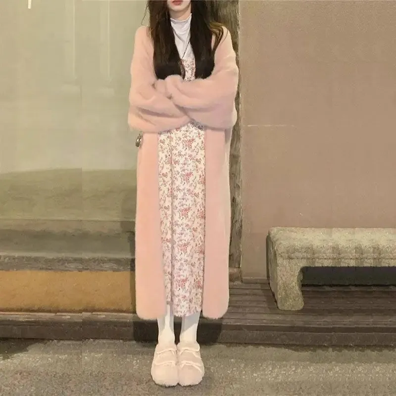 Women’s White Long Cardigan