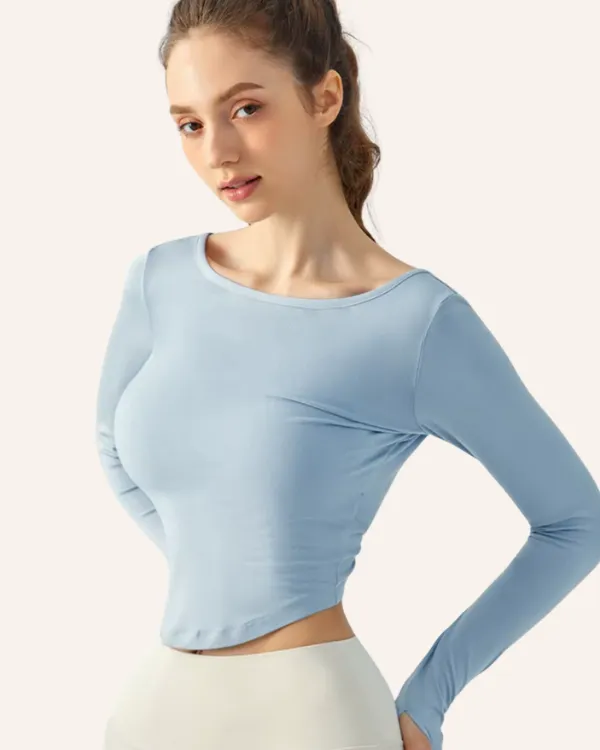 Yoga Gym Shirt Sierra Criss-Cross