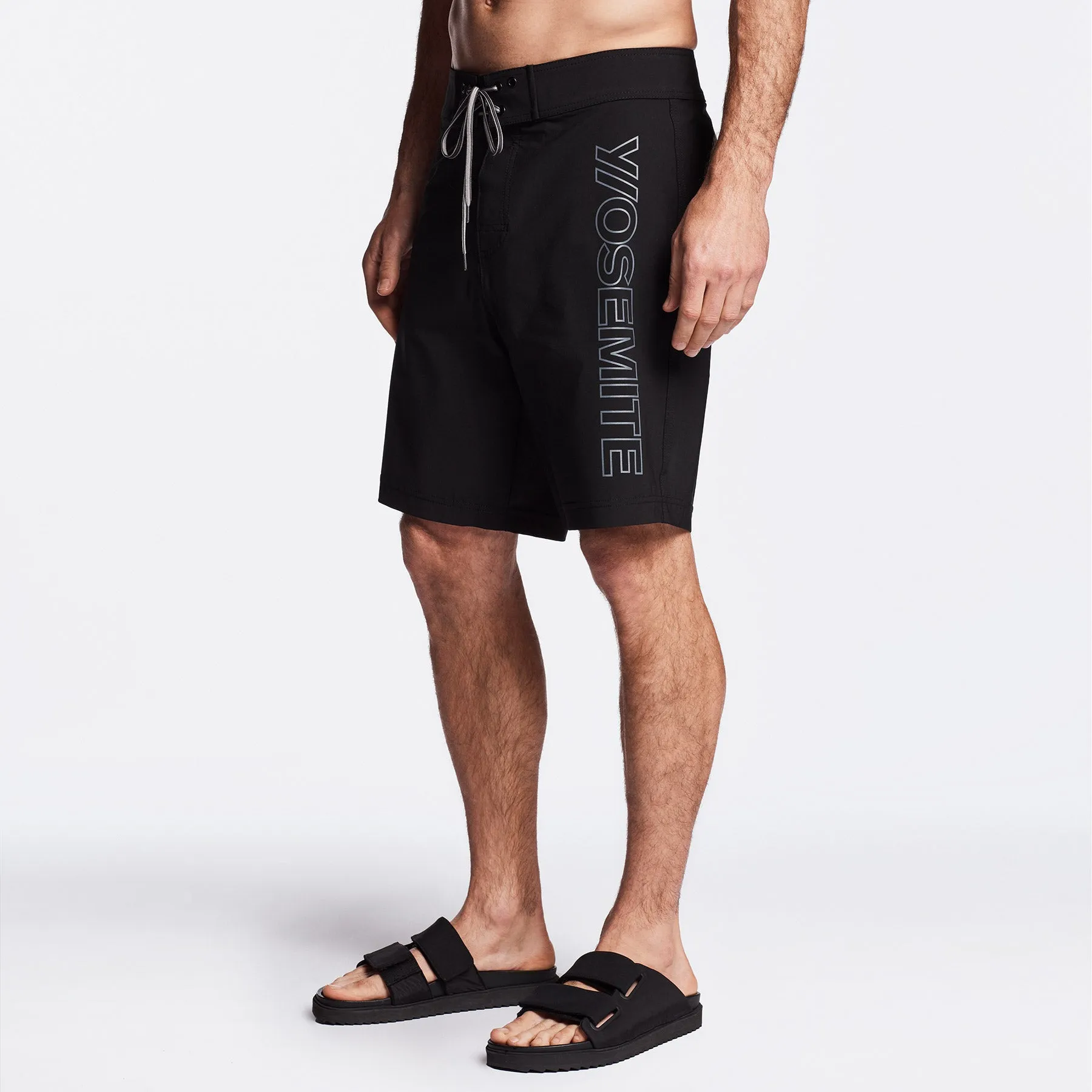 Y/OSEMITE Graphic Boardshort - Black