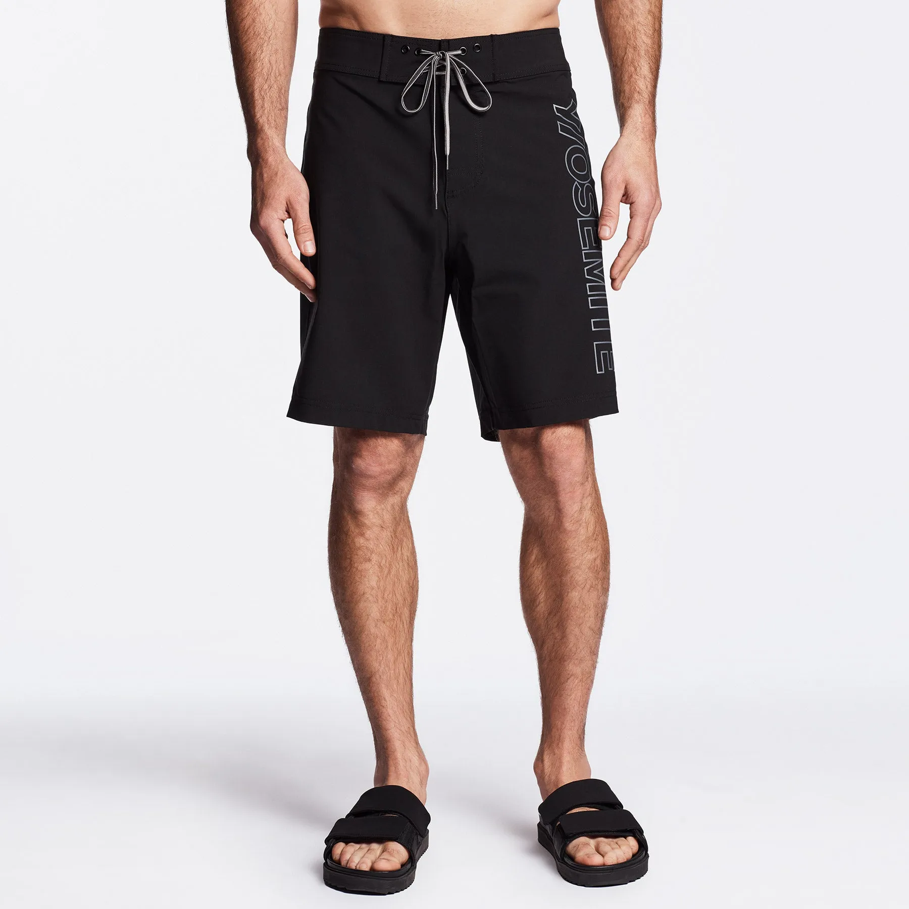 Y/OSEMITE Graphic Boardshort - Black