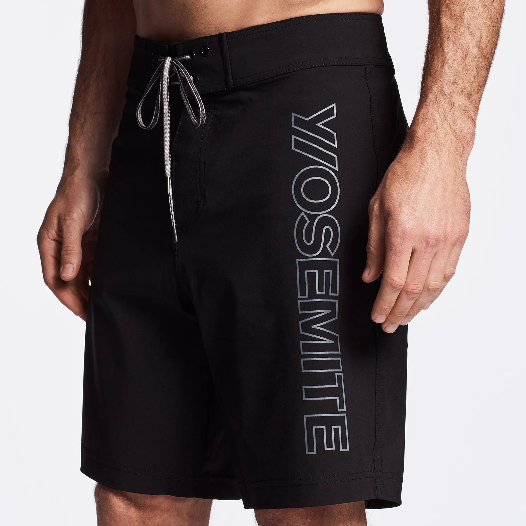 Y/OSEMITE Graphic Boardshort - Black