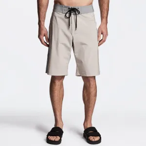 Y/OSEMITE Tri Color Boardshort - Sand/Stone/Shell