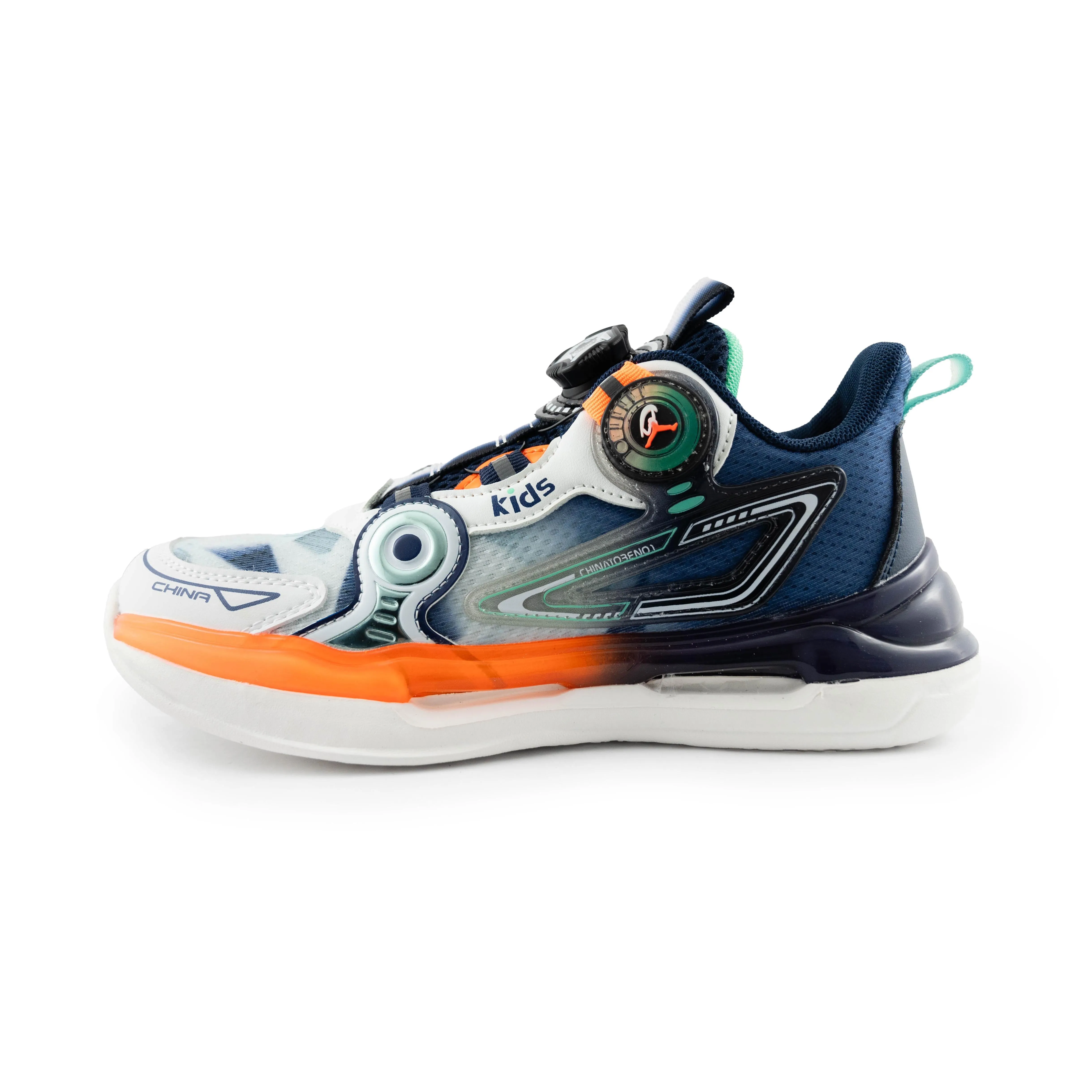 Youth Boy Sneakers - Basketball Shoes - 5236 Blue