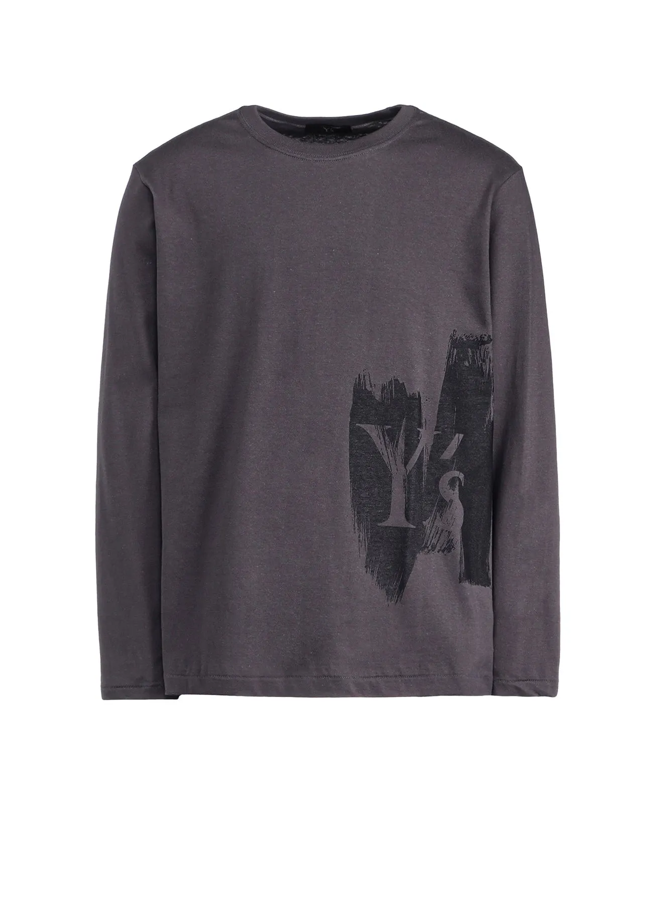 Y'S LOGO/BLUSH PRINT LONG SLEEVE T