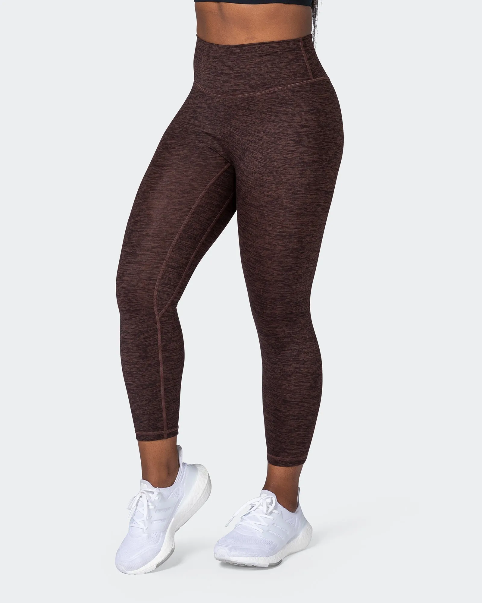 Zero Rise Everyday 7/8 Leggings - Coffee Marl