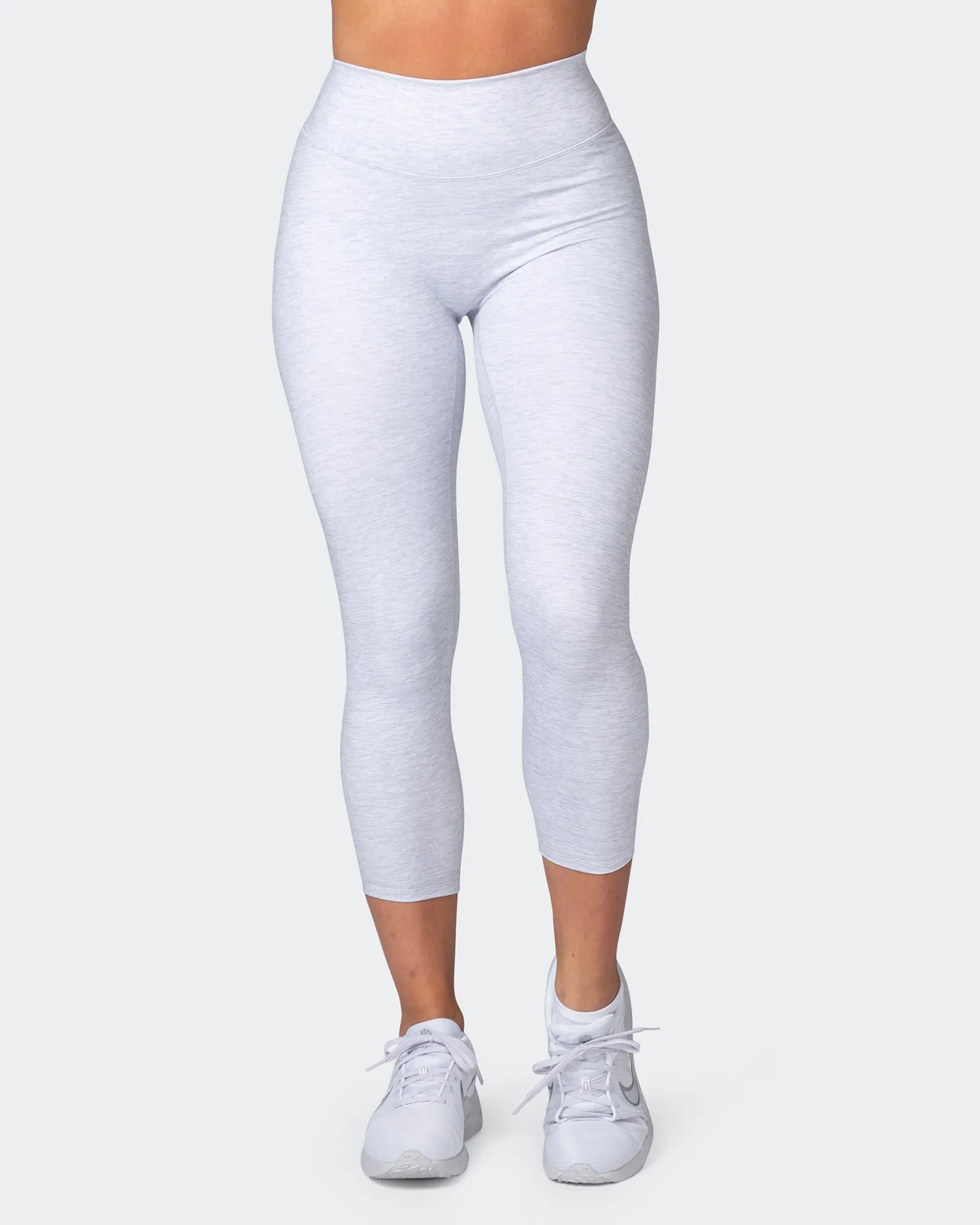 Zero Rise Everyday 7/8 Leggings - White Grey Marl