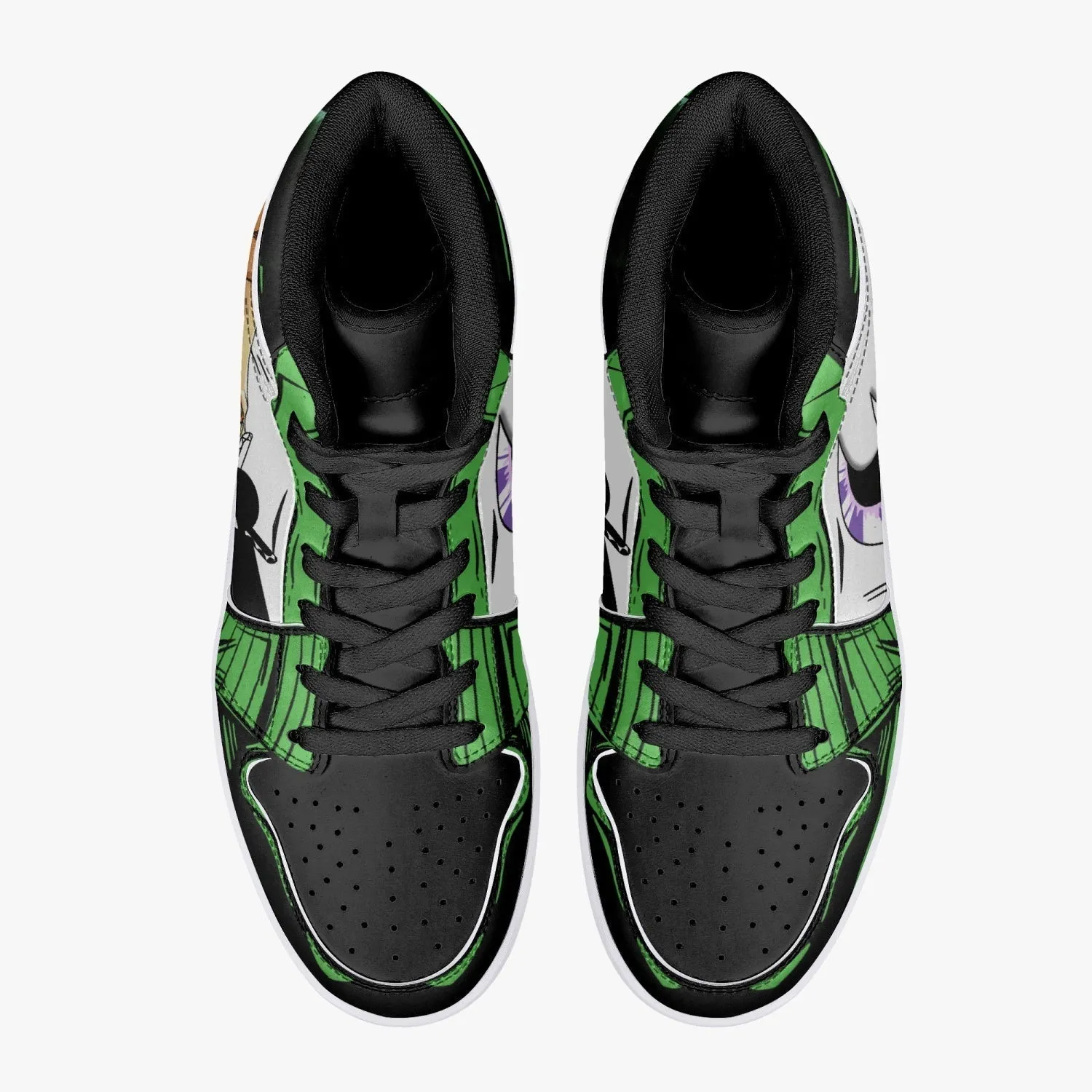 Zoro Roronoa One Piece Mid 1 Basketball Shoes